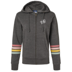 Women’s Striped Full-Zip Sweatshirt