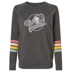 Women’s Striped Crewneck Sweatshirt