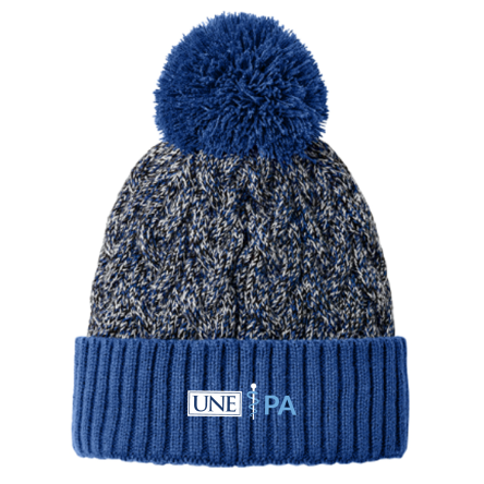 New Era Marled Knit Pom Beanie