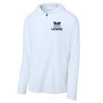 Classic 1/2 Zip Long Sleeve Hooded Jacket