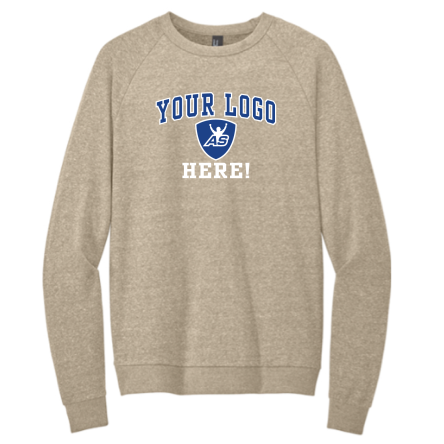 Ultra Soft Tri-Blend Fleece Crewneck Sweatshirt
