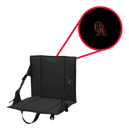 Black Stadium Seat