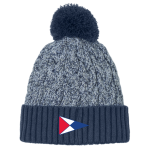 New Era Marled Knit Pom Beanie