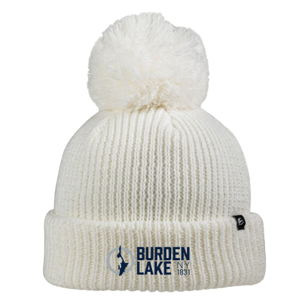 Ivory Pom Beanie
