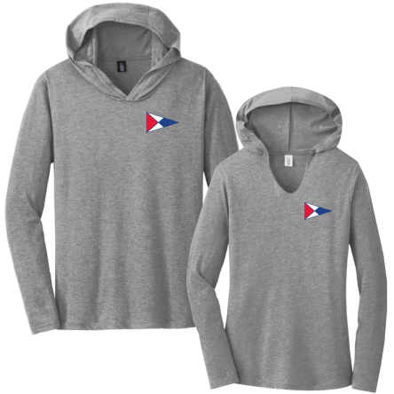 Tri-Blend Long Sleeve Hooded Tee