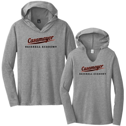 Tri-Blend Long Sleeve Hooded Tee