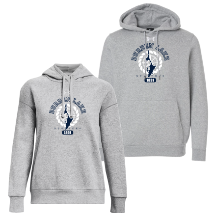 Under Armour Grey Heather Fleece Hoodie