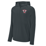 Classic 1/2 Zip Long Sleeve Hooded Jacket