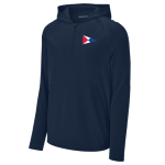 Classic 1/2 Zip Long Sleeve Hooded Jacket