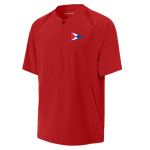 Classic 1/2 Zip Short Sleeve Jacket