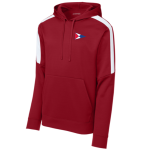 Striped Sleeve Performance Hoody