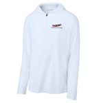 Classic 1/2 Zip Long Sleeve Hooded Jacket