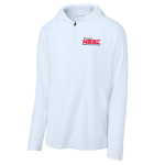 Classic 1/2 Zip Long Sleeve Hooded Jacket
