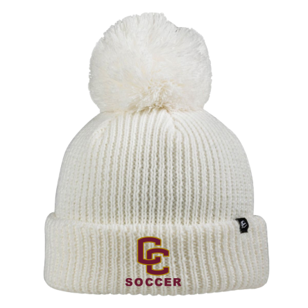 Ivory Pom Beanie