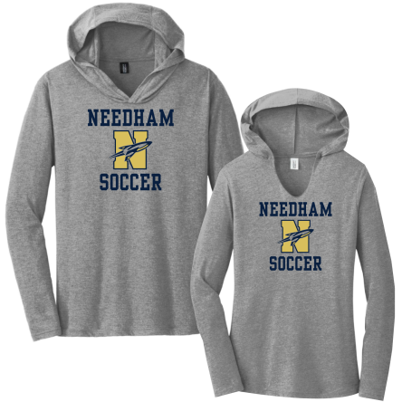 Tri-Blend Long Sleeve Hooded Tee