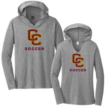 Tri-Blend Long Sleeve Hooded Tee