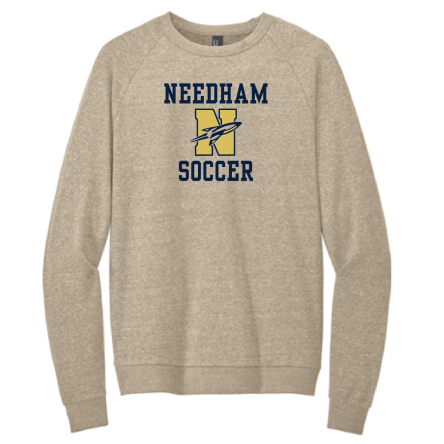 Ultra Soft Tri-Blend Fleece Crewneck Sweatshirt