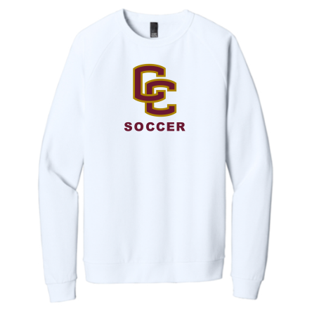 Ultra Soft Tri-Blend Fleece Crewneck Sweatshirt