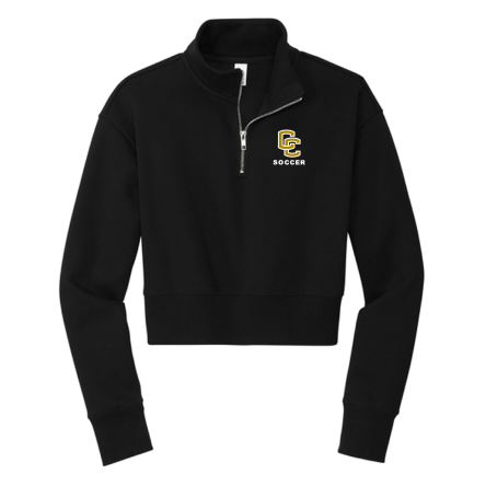 Women's Cropped Fleece 1/2 Zip