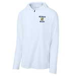 Classic 1/2 Zip Long Sleeve Hooded Jacket