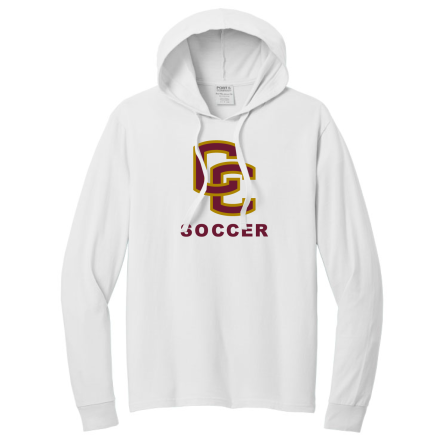 Garment-Dyed Pullover Hooded Tee