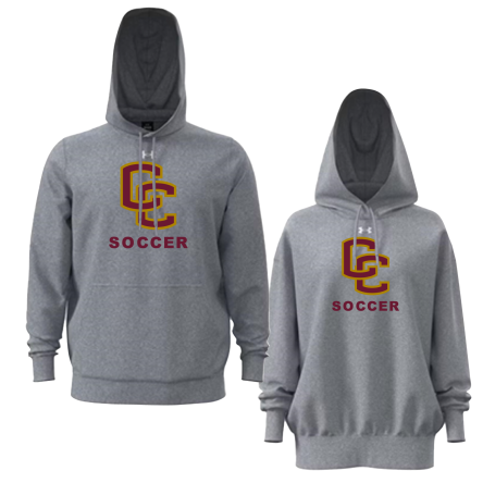 Under Armour Grey Heather Fleece Hoodie