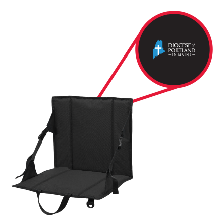 Black Stadium Seat