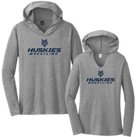 Tri-Blend Long Sleeve Hooded Tee