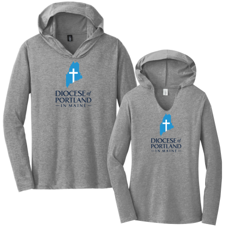 Tri-Blend Long Sleeve Hooded Tee