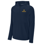 Classic 1/2 Zip Long Sleeve Hooded Jacket