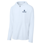 Classic 1/2 Zip Long Sleeve Hooded Jacket