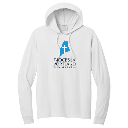 Garment-Dyed Pullover Hooded Tee