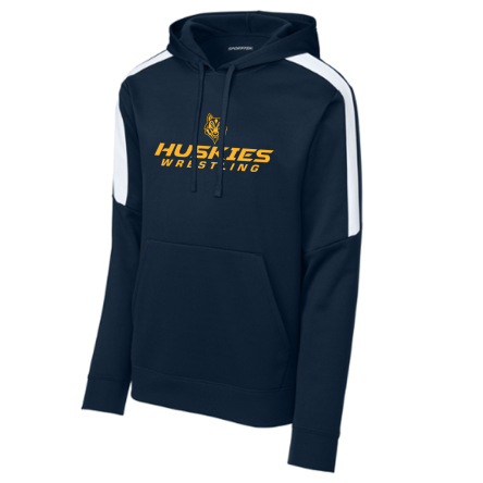Striped Sleeve Performance Hoody