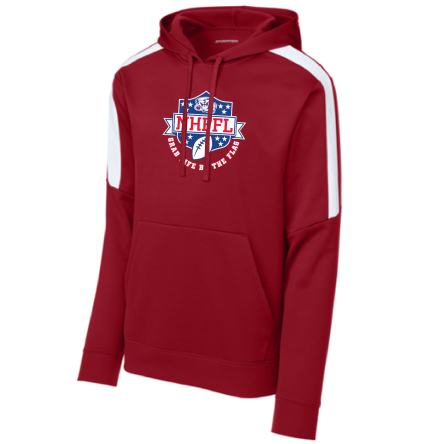 Striped Sleeve Performance Hoody