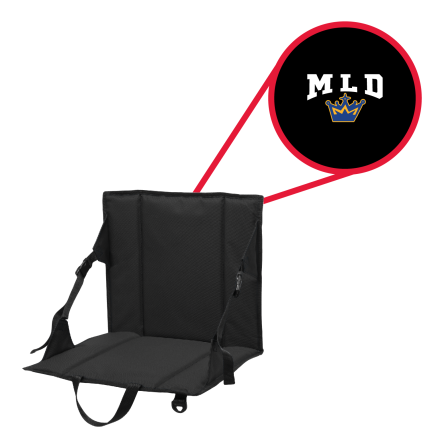 Black Stadium Seat
