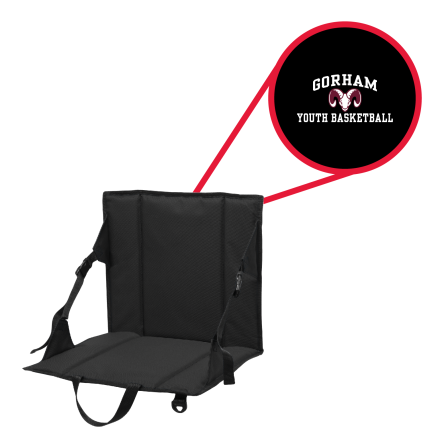 Black Stadium Seat