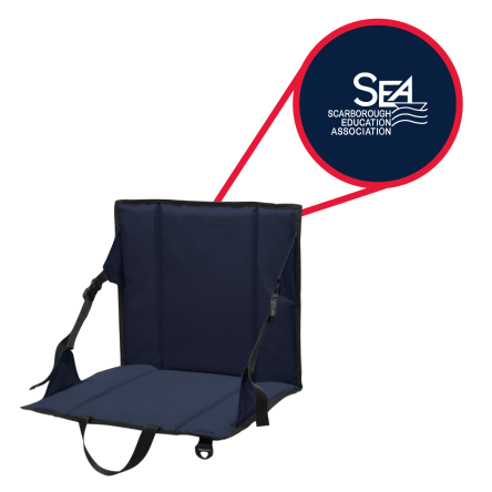 Black Stadium Seat