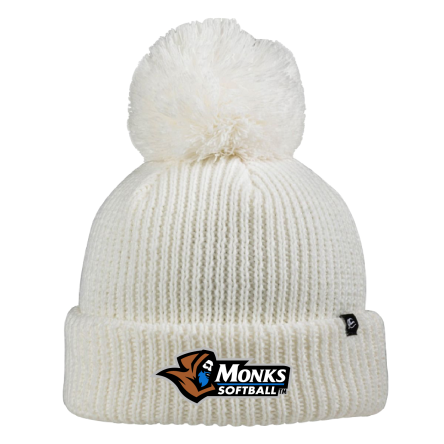 Ivory Pom Beanie