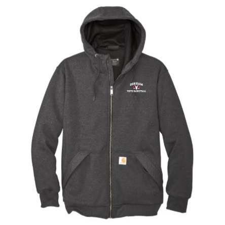 Carhartt® Midweight Thermal-Lined Carbon Full-Zip Sweatshirt