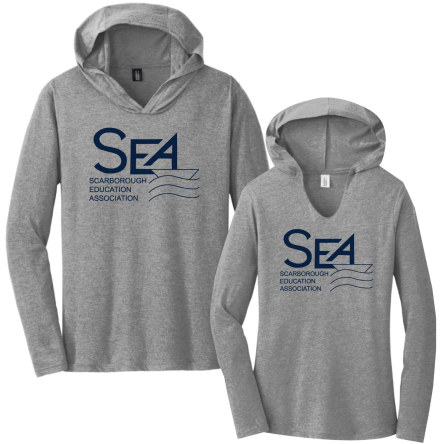 Tri-Blend Long Sleeve Hooded Tee