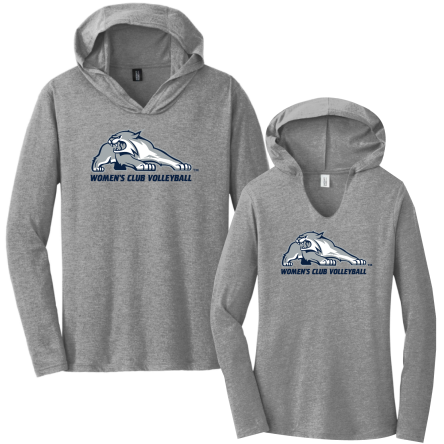 Tri-Blend Long Sleeve Hooded Tee