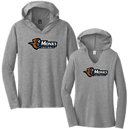Tri-Blend Long Sleeve Hooded Tee