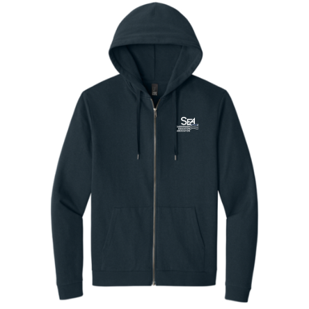 Ultra Soft Tri-Blend Fleece Full-Zip Sweatshirt