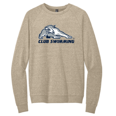 Ultra Soft Tri-Blend Fleece Crewneck Sweatshirt