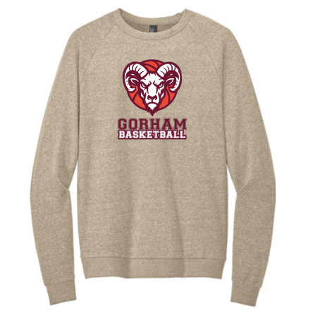 Ultra Soft Tri-Blend Fleece Crewneck Sweatshirt