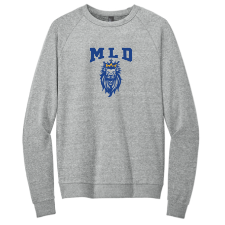 Ultra Soft Tri-Blend Fleece Crewneck Sweatshirt