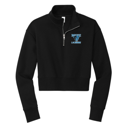 Women's Cropped Fleece 1/2 Zip