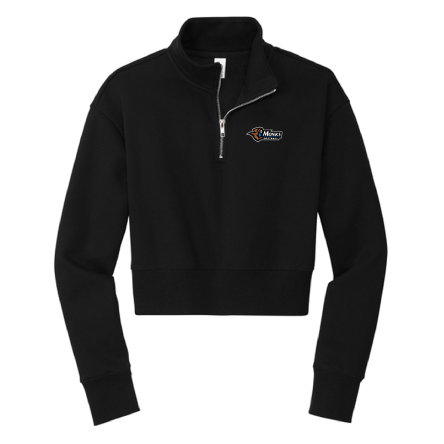 Women's Cropped Fleece 1/2 Zip