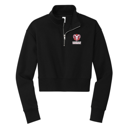 Women's Cropped Fleece 1/2 Zip