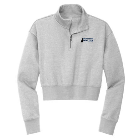 Women's Cropped Fleece 1/2 Zip